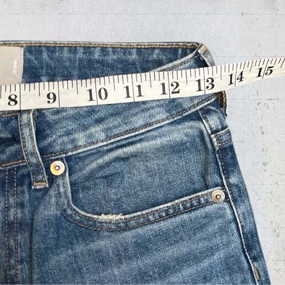 Everlane Women's The Curvy Cheeky Jean Crop Raw Hem Mom Jeans High Rise Size 25 - Picture 9 of 11